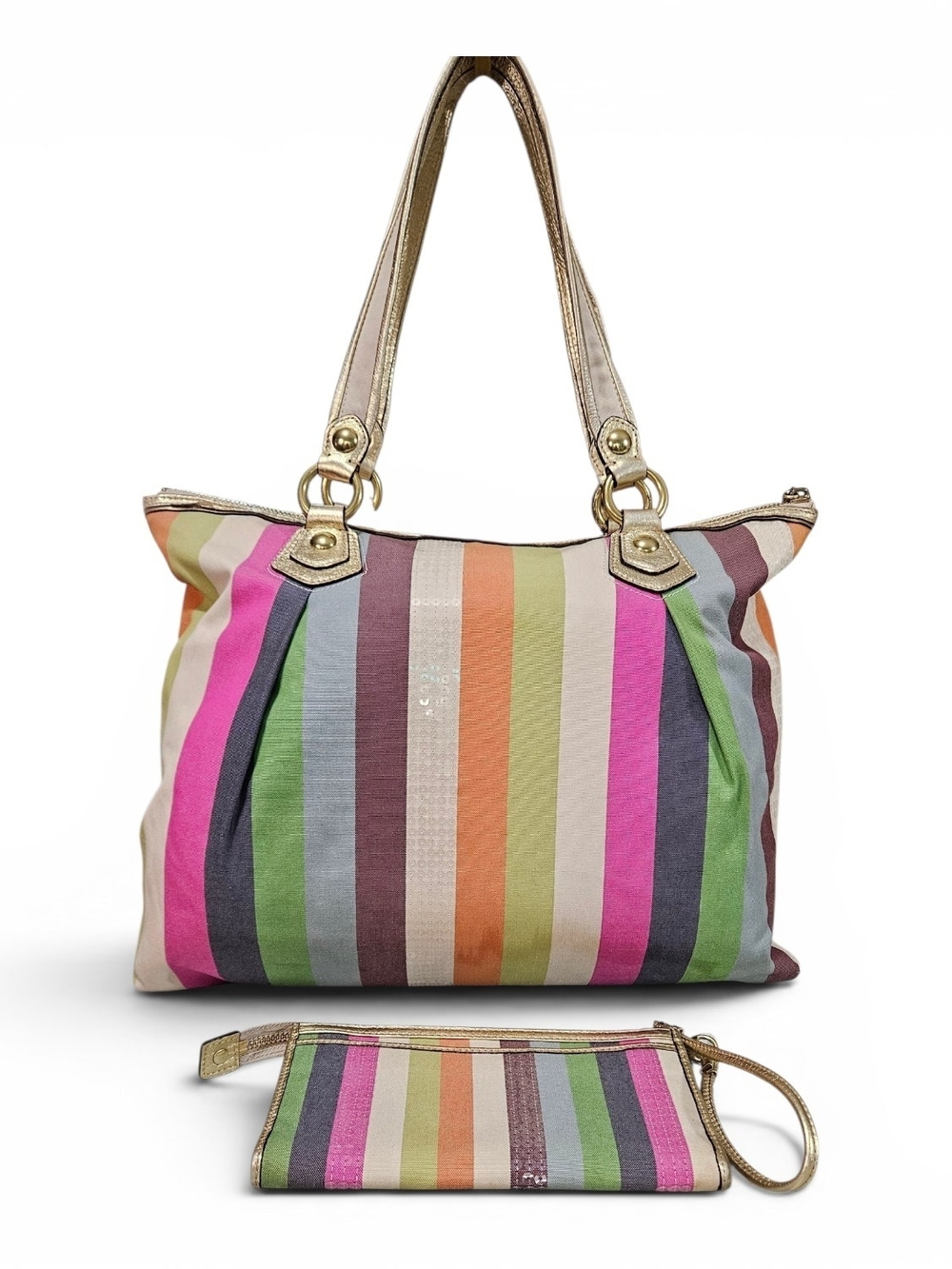 Coach LEGACY POPPY 2010 SET with Matching Wristlet - Picture 5 of 14